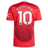 Maglia ufficiale Manchester United Rashford 10 Casa 2024-25 per Bambino